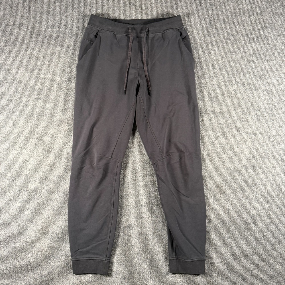 Lululemon City Sweat Jogger Black Mens Size Medium 29" Tapered Athleisure Pants